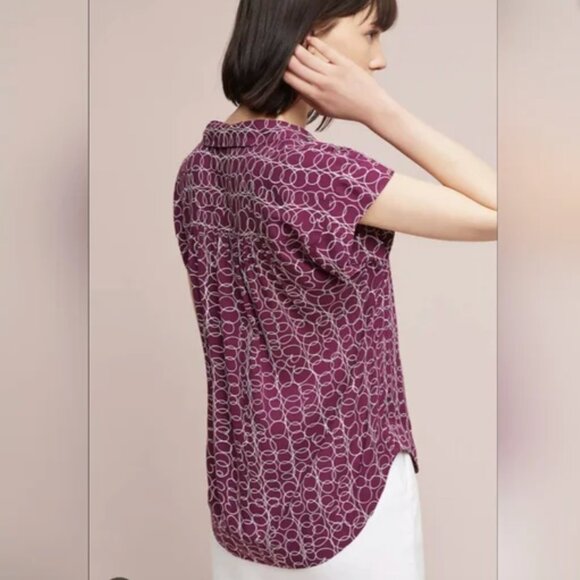 Maeve button down raffine top - Picture 2 of 6